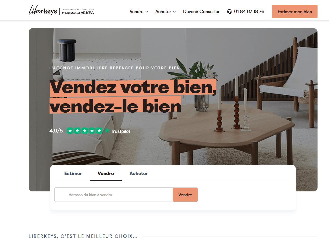 site Internet Liberkeys : notre avis